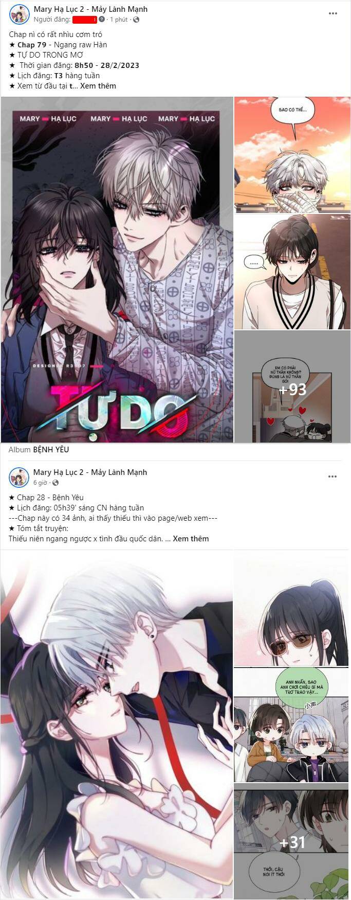 Tự Do Trong Mơ - Chap 79.2 - Trang 1