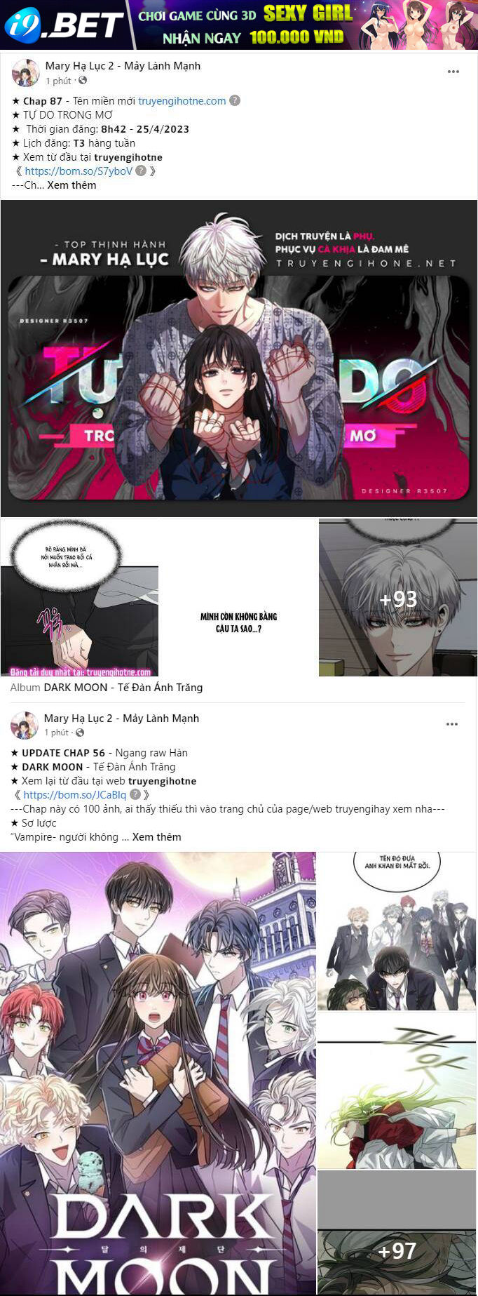 Tự Do Trong Mơ - Chap 87.2 - Trang 1