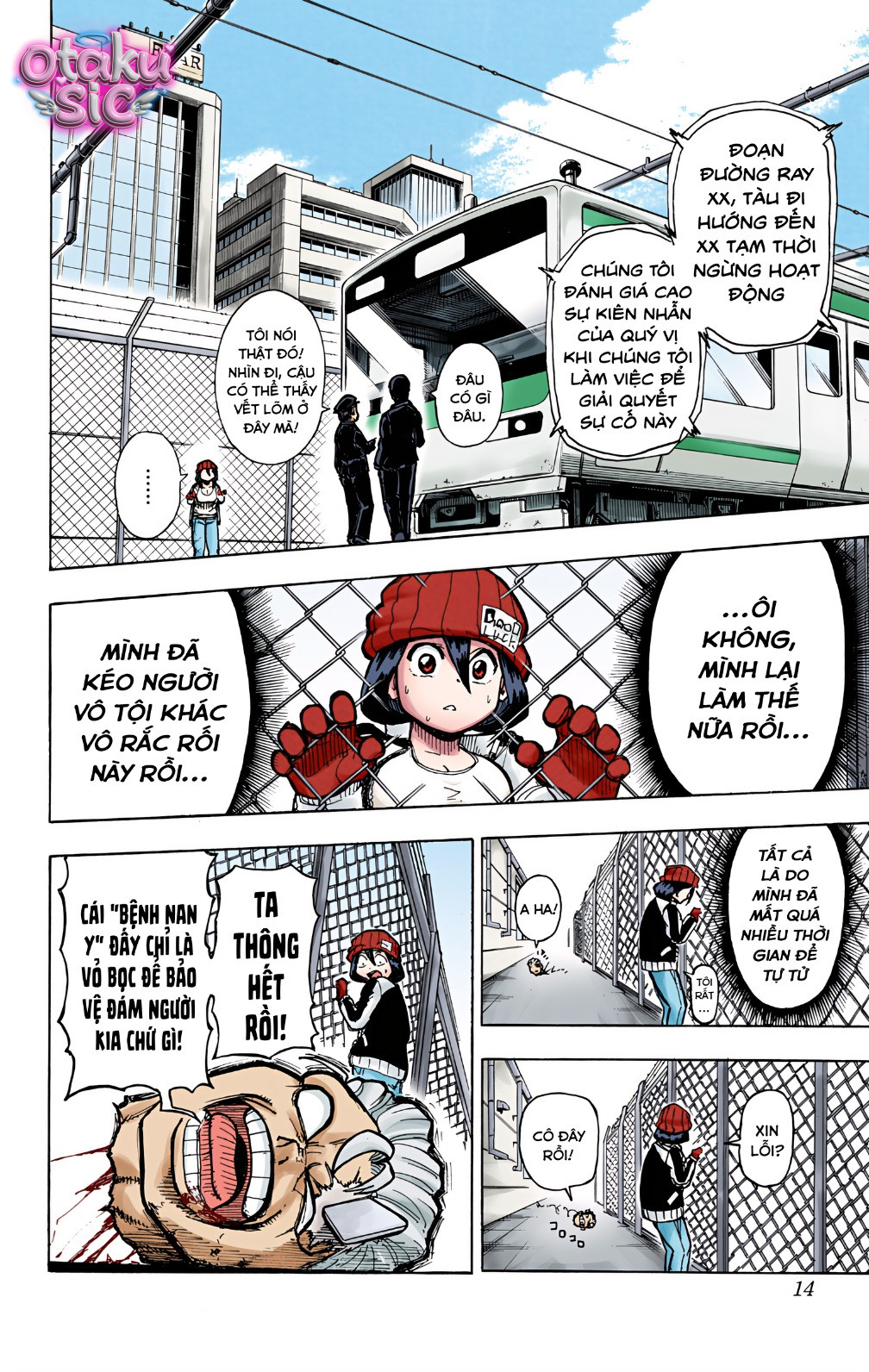 Undead Unluck Bản màu - Chap 1 - Trang 14