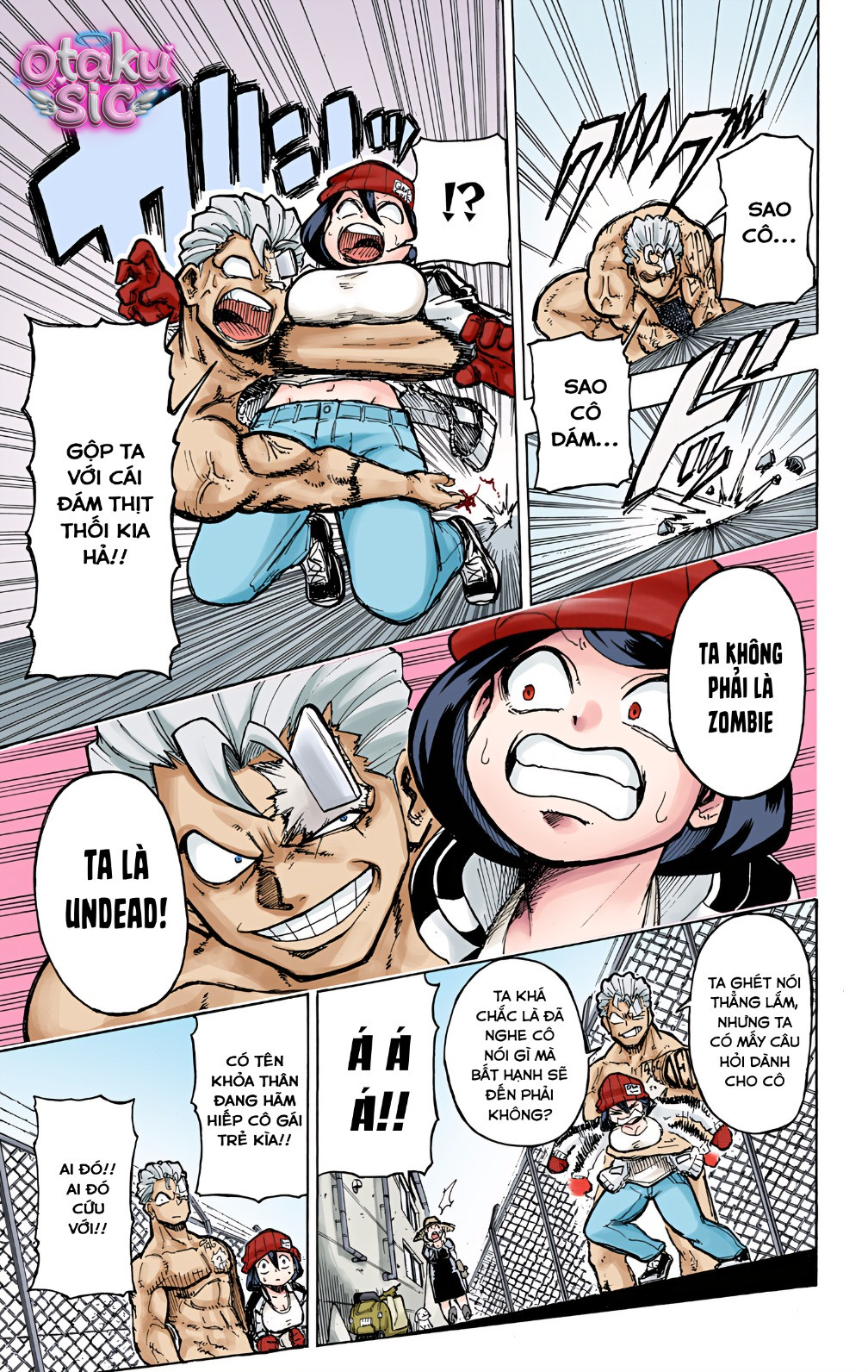 Undead Unluck Bản màu - Chap 1 - Trang 17