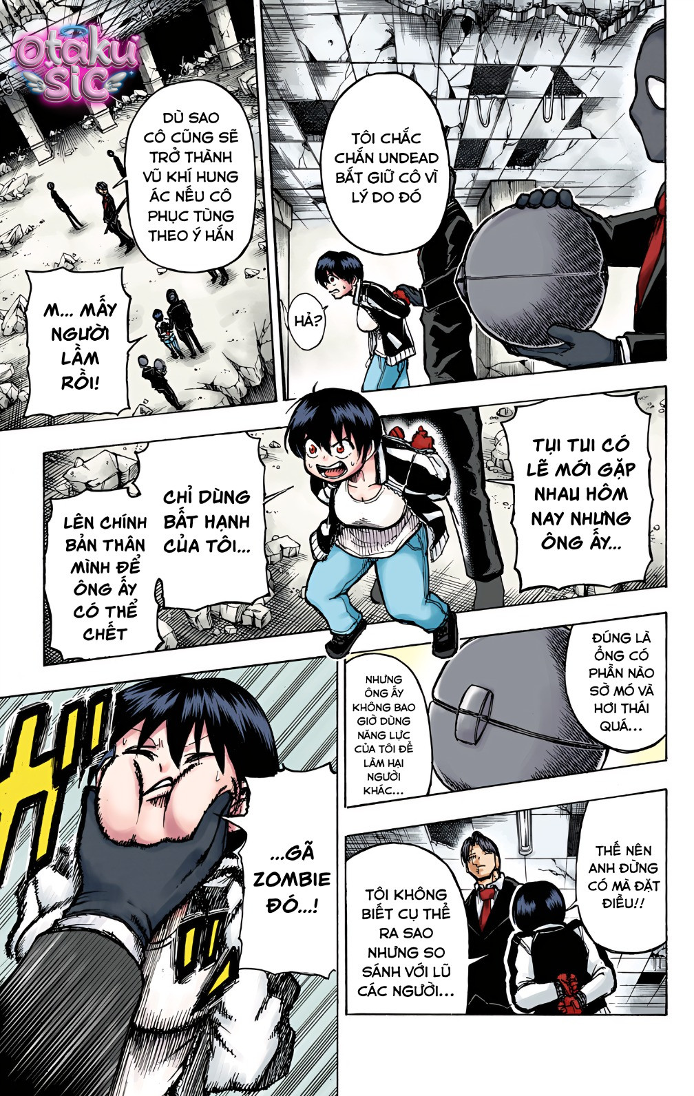 Undead Unluck Bản màu - Chap 1 - Trang 39