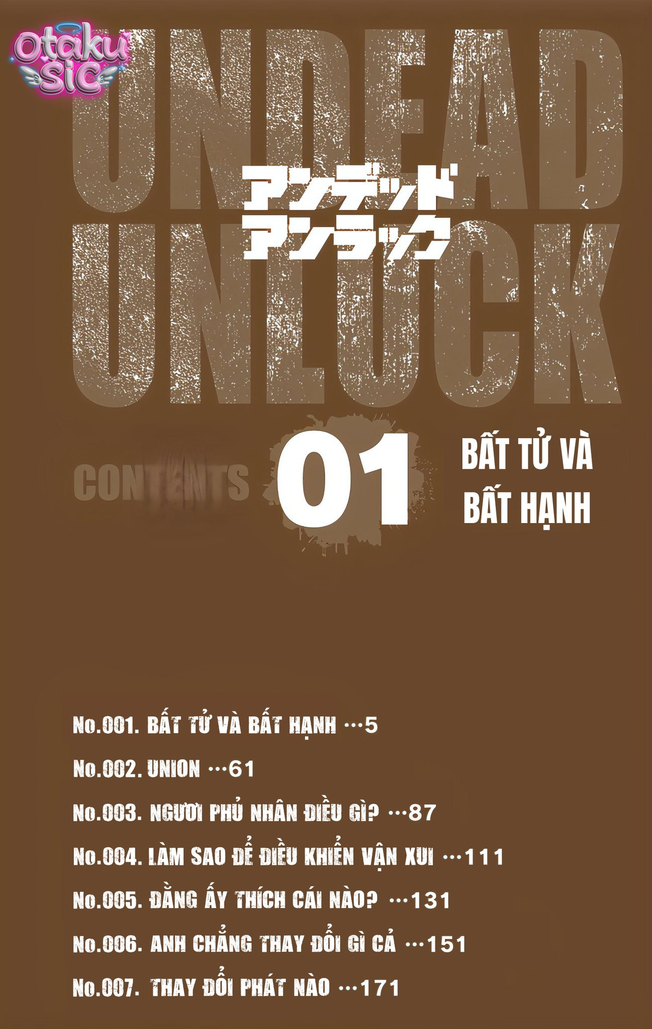 Undead Unluck Bản màu - Chap 1 - Trang 5