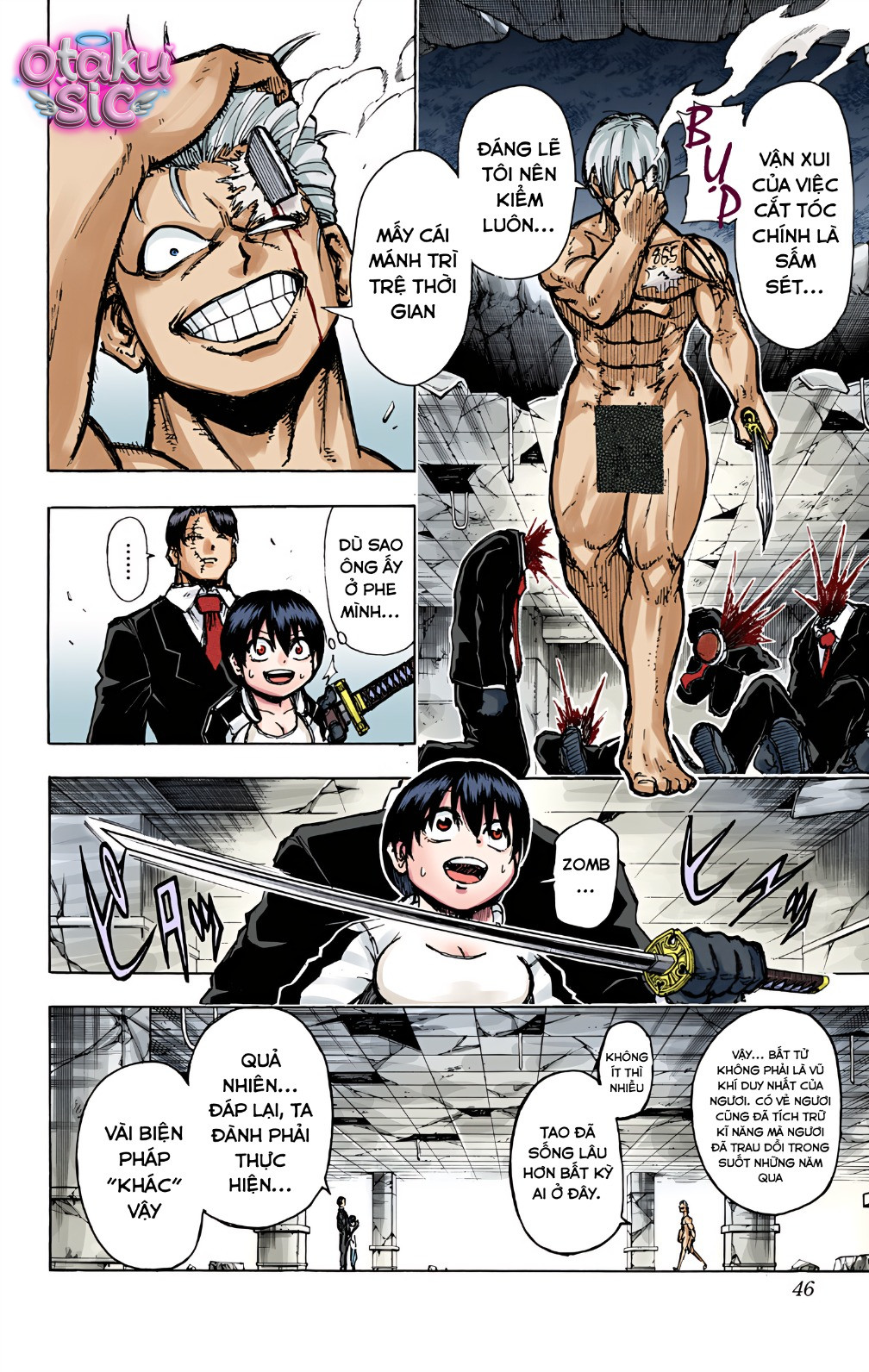 Undead Unluck Bản màu - Chap 1 - Trang 46