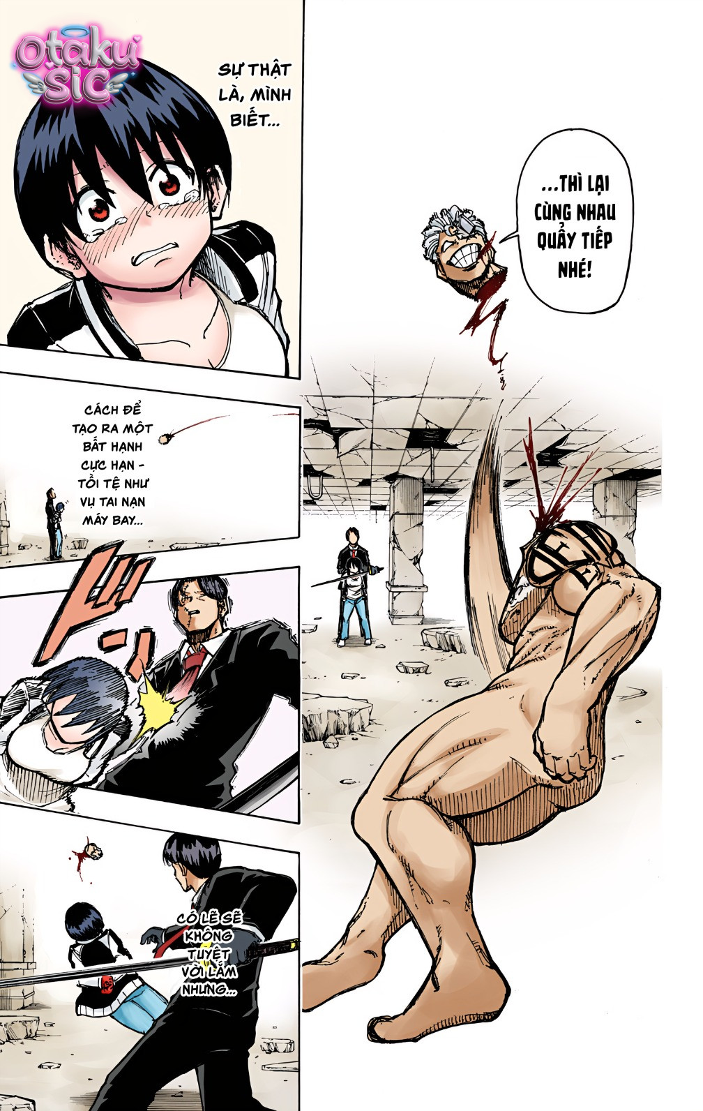 Undead Unluck Bản màu - Chap 1 - Trang 49