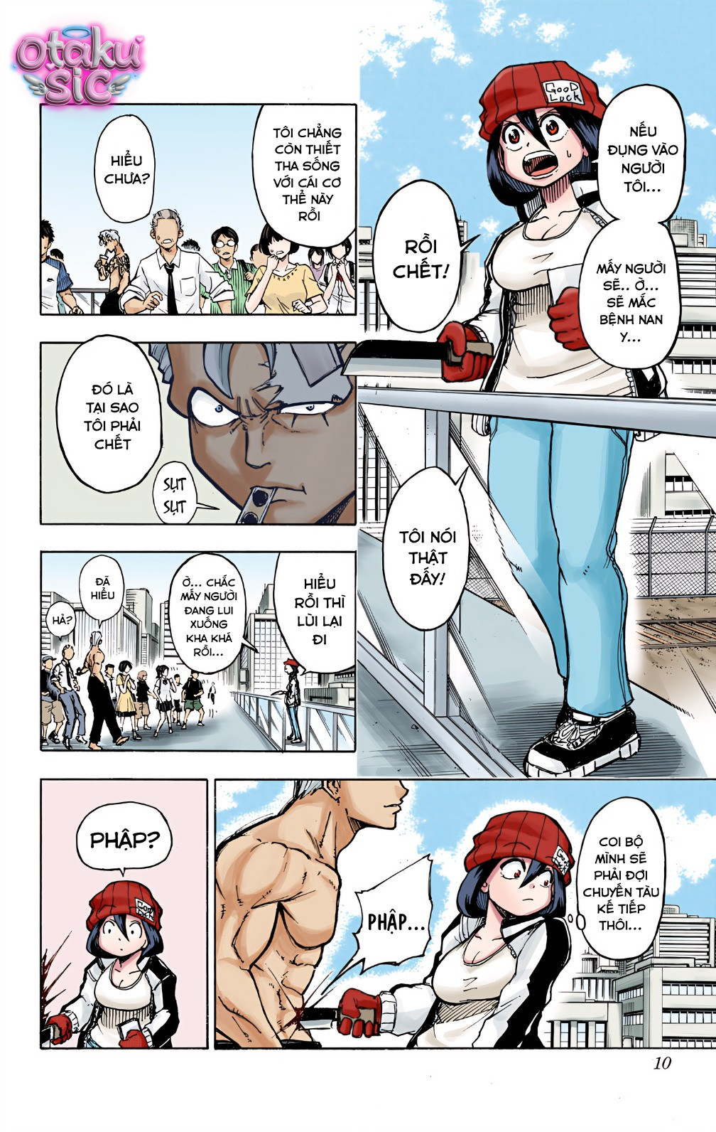 Undead Unluck Bản màu - Chap 1 - Trang 10