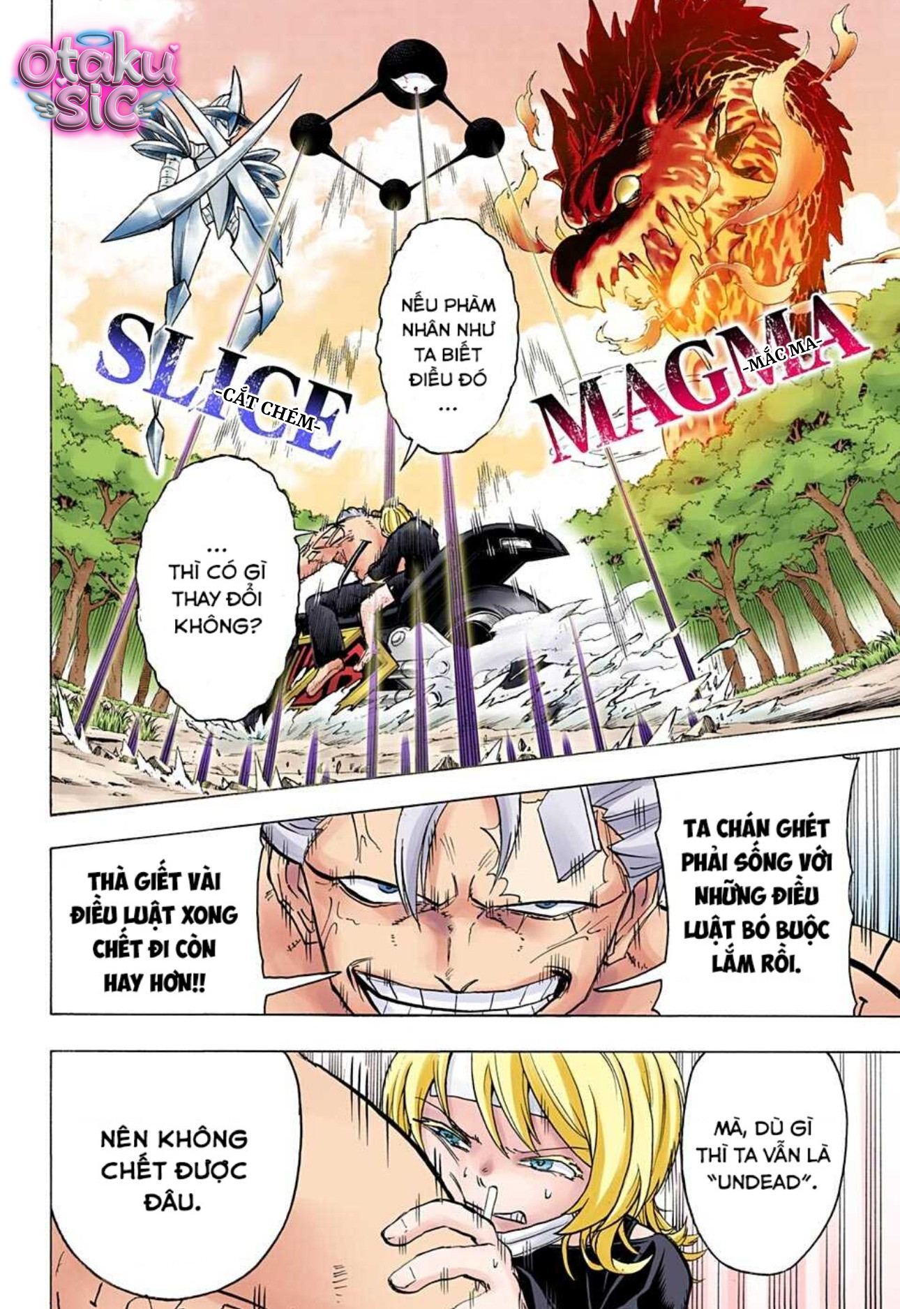 Undead Unluck Bản màu - Chap 101 - Trang 9