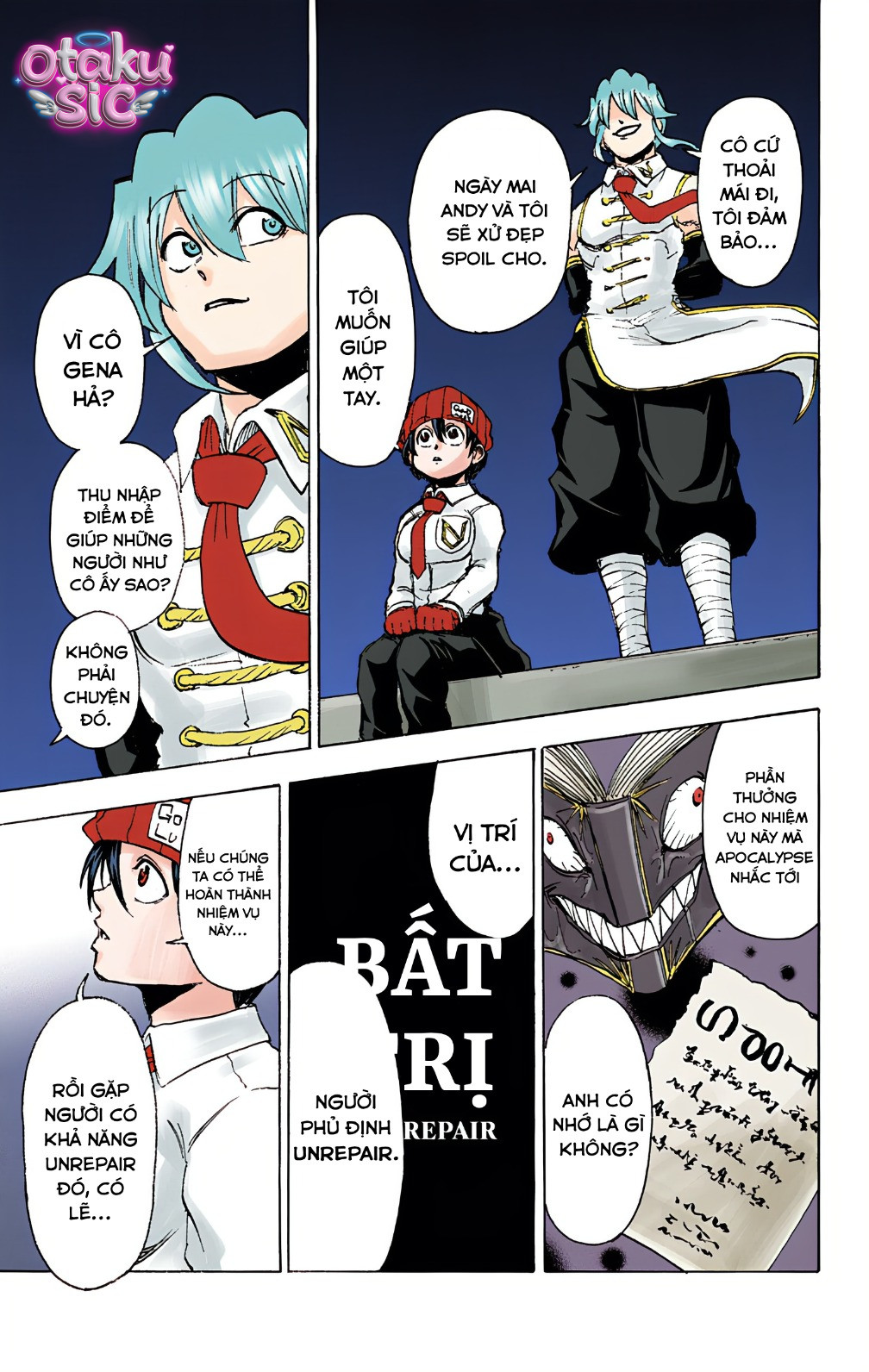 Undead Unluck Bản màu - Chap 11 - Trang 10