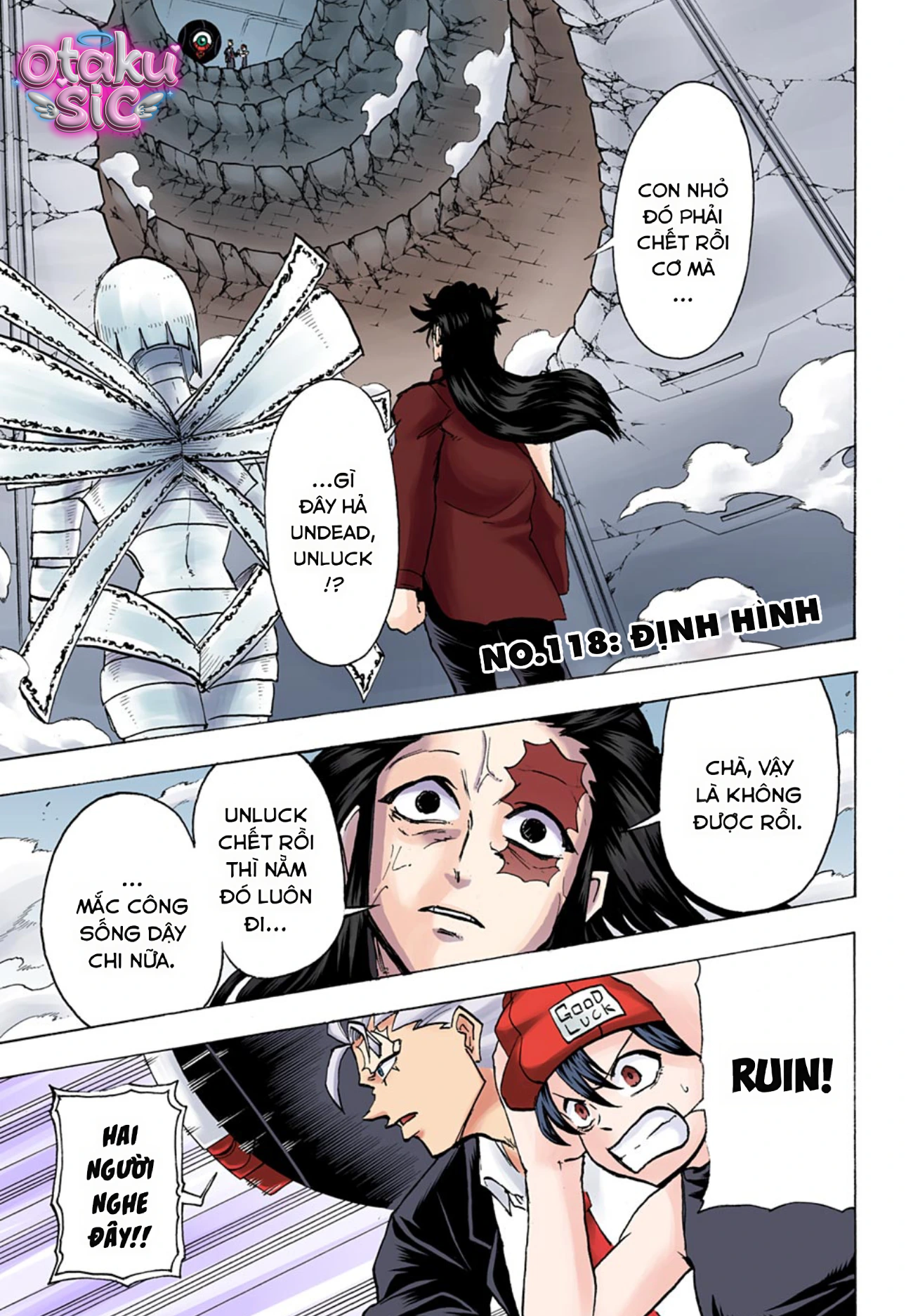 Undead Unluck Bản màu - Chap 118 - Trang 2