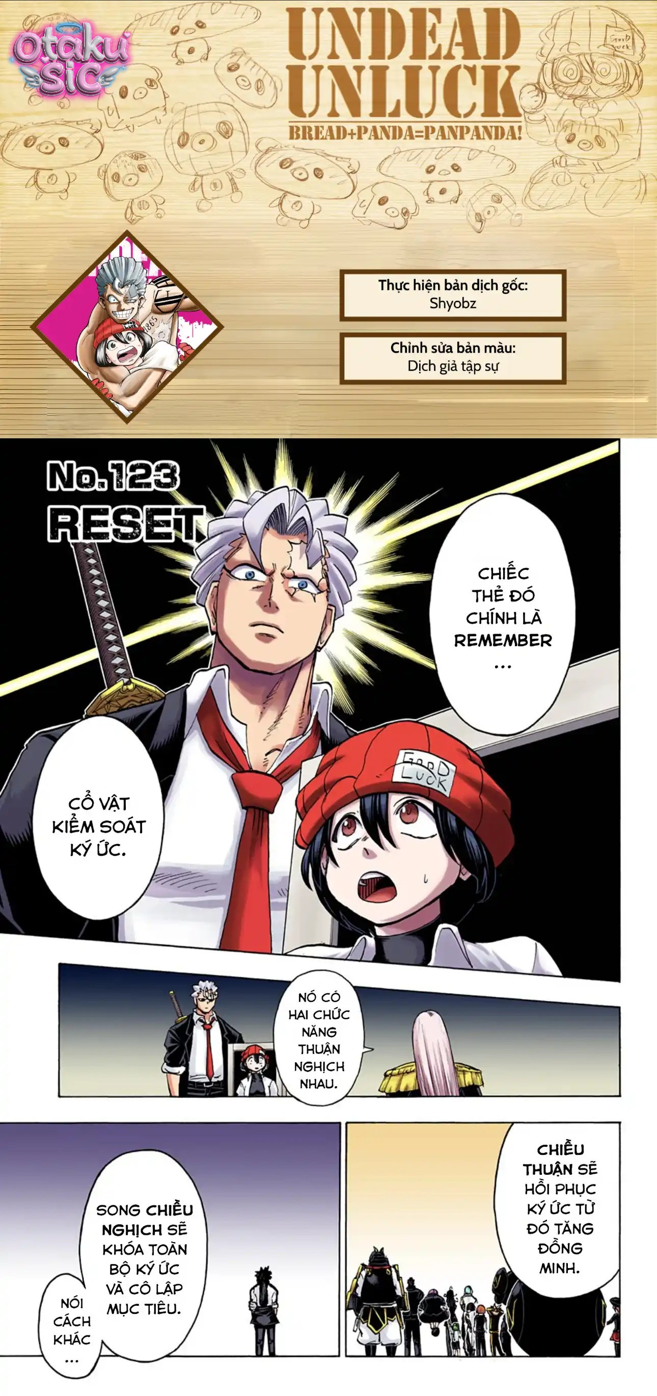 Undead Unluck Bản màu - Chap 123 - Trang 1
