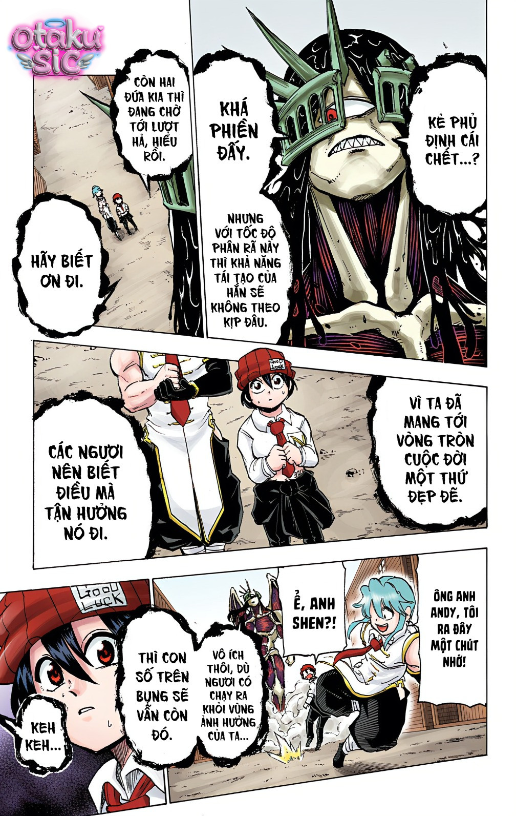 Undead Unluck Bản màu - Chap 14 - Trang 15