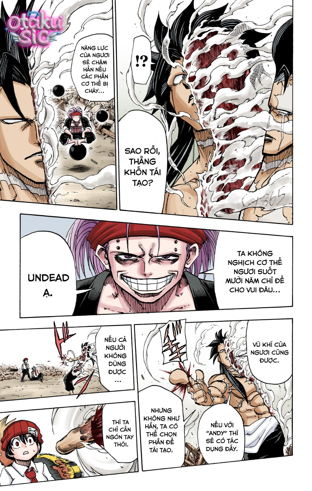 Undead Unluck Bản màu - Chap 17 - Trang 9