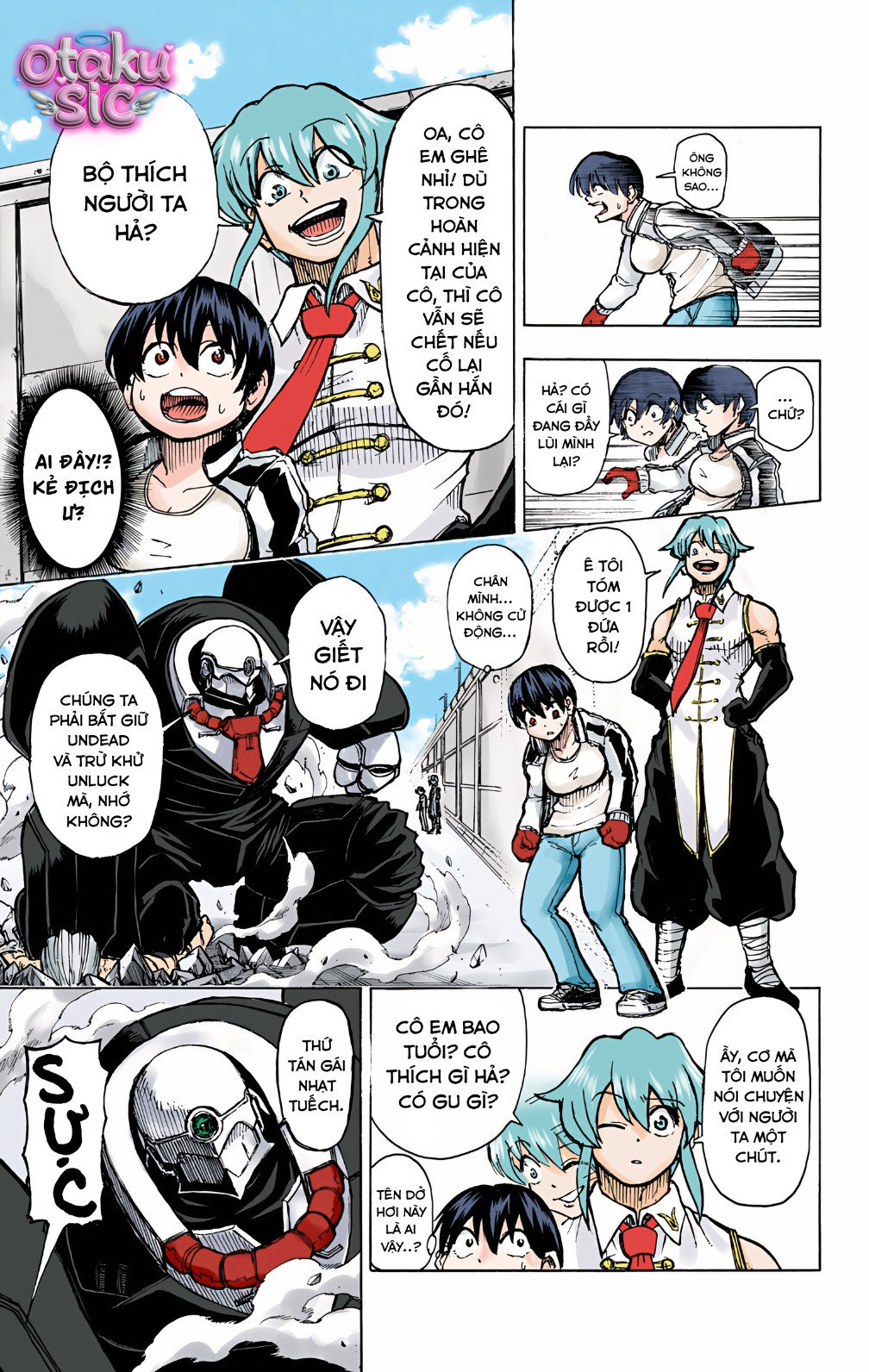 Undead Unluck Bản màu - Chap 2 - Trang 14