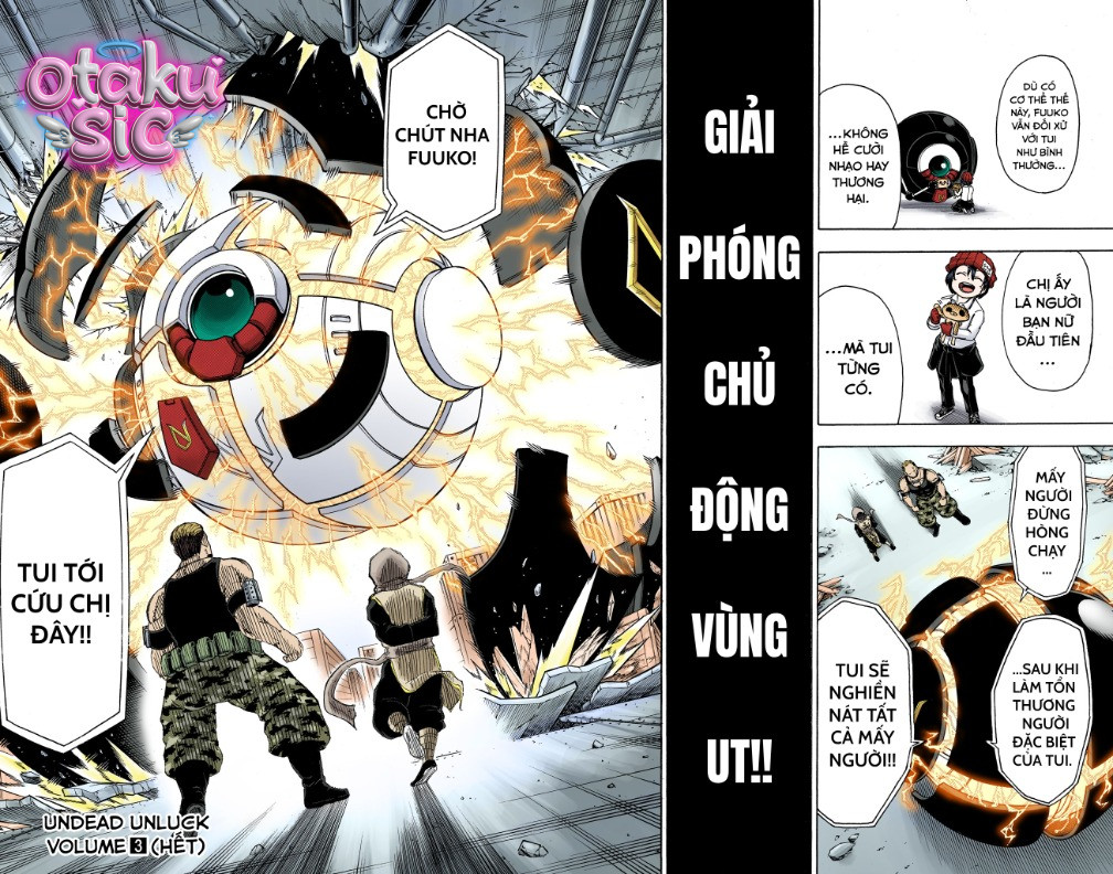 Undead Unluck Bản màu - Chap 25 - Trang 18