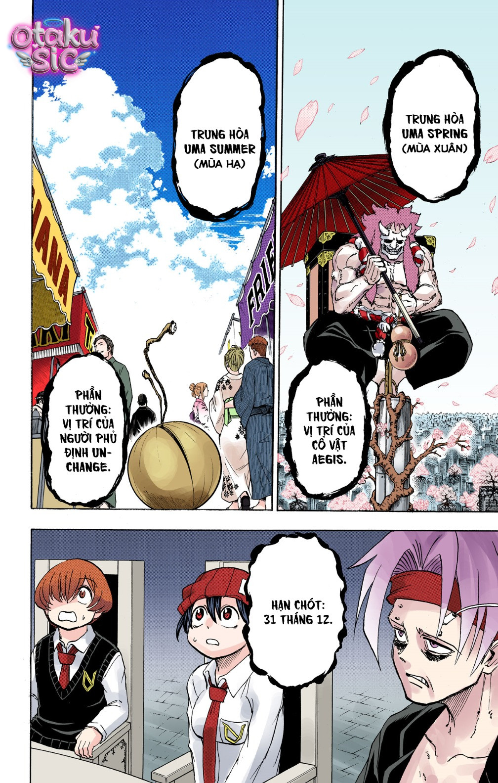 Undead Unluck Bản màu - Chap 31 - Trang 4