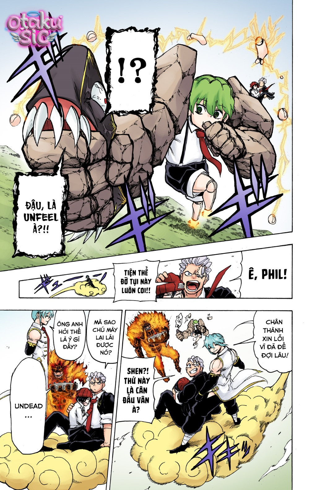 Undead Unluck Bản màu - Chap 35 - Trang 11