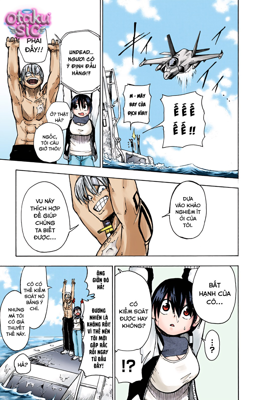 Undead Unluck Bản màu - Chap 4 - Trang 14