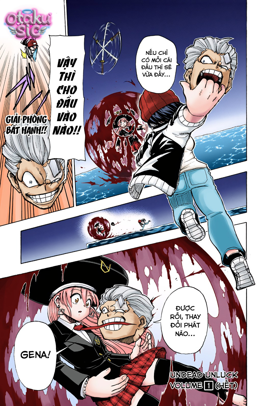 Undead Unluck Bản màu - Chap 7 - Trang 20