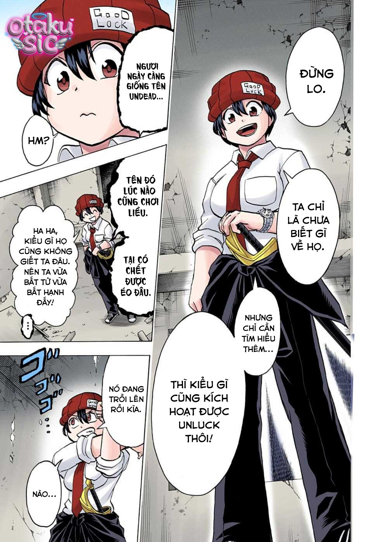 Undead Unluck Bản màu - Chap 72 - Trang 7