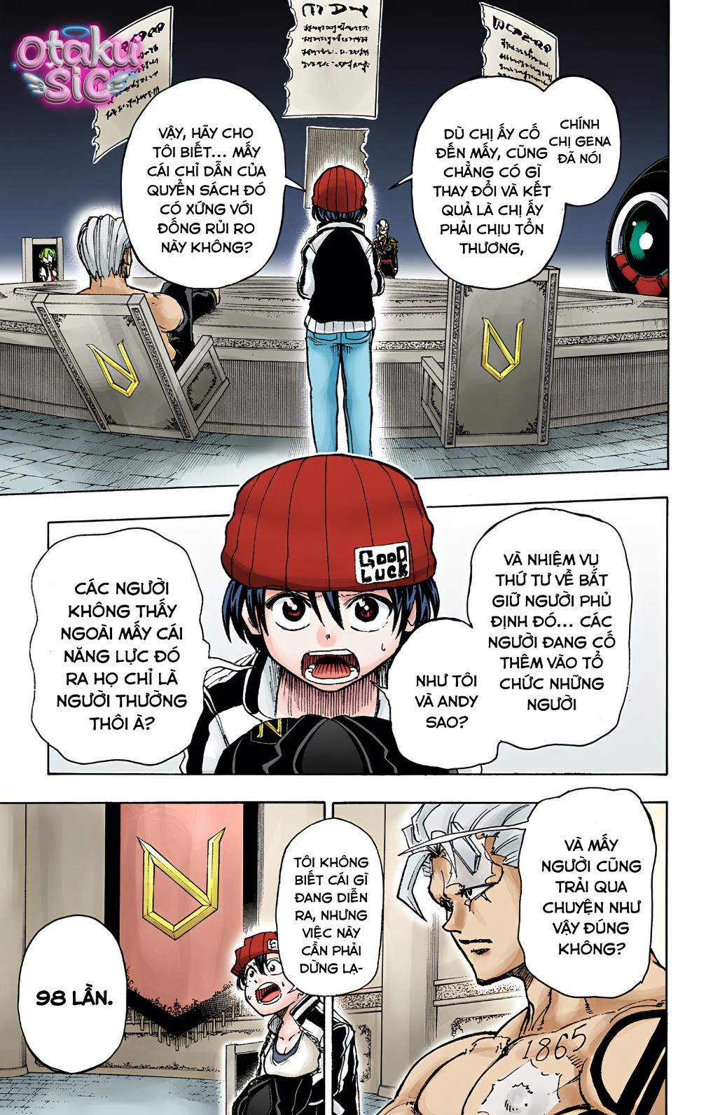 Undead Unluck Bản màu - Chap 9 - Trang 13