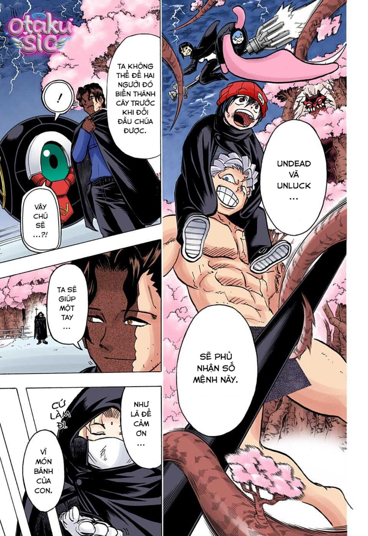 Undead Unluck Bản màu - Chap 91 - Trang 14