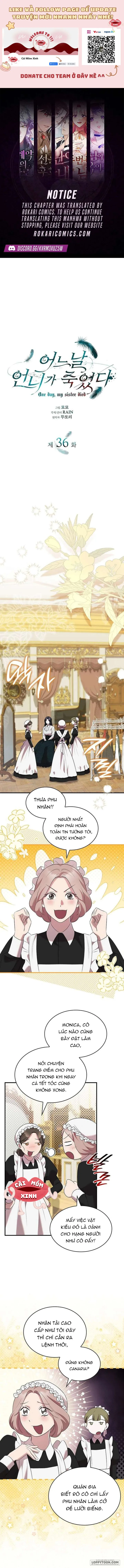 Vào Ngày Mà Chị Gái Tôi Qua Đời - Chap 36 - Trang 1