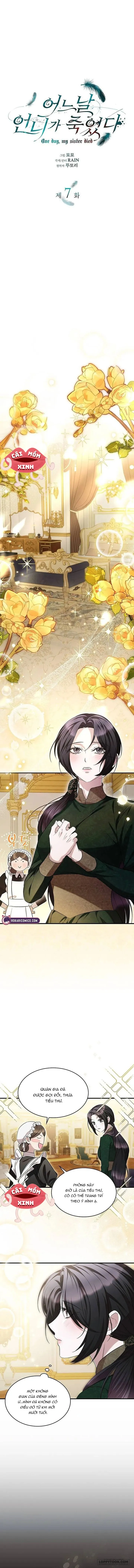 Vào Ngày Mà Chị Gái Tôi Qua Đời - Chap 7 - Trang 1