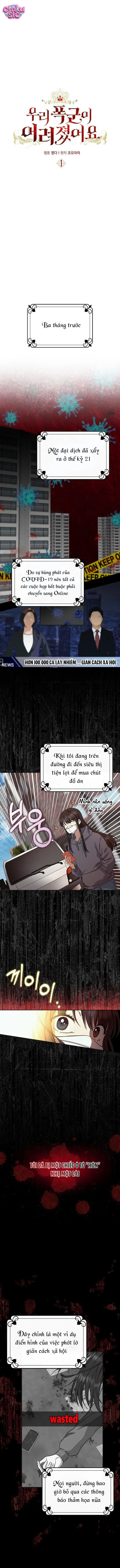 Vị Bạo Chúa Của Tôi Sao Lại Hóa Trẻ Rồi - Chap 1 - Trang 2