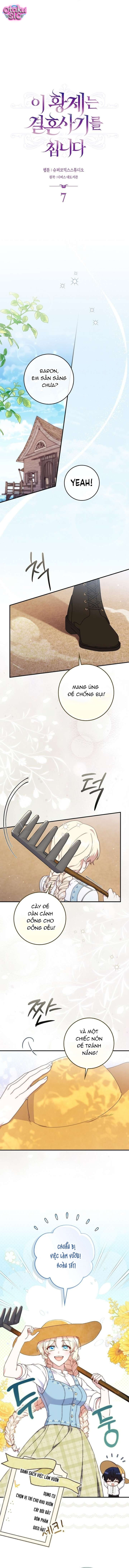 Vị hoàng đế này đang lừa hôn - Chap 7 - Trang 8