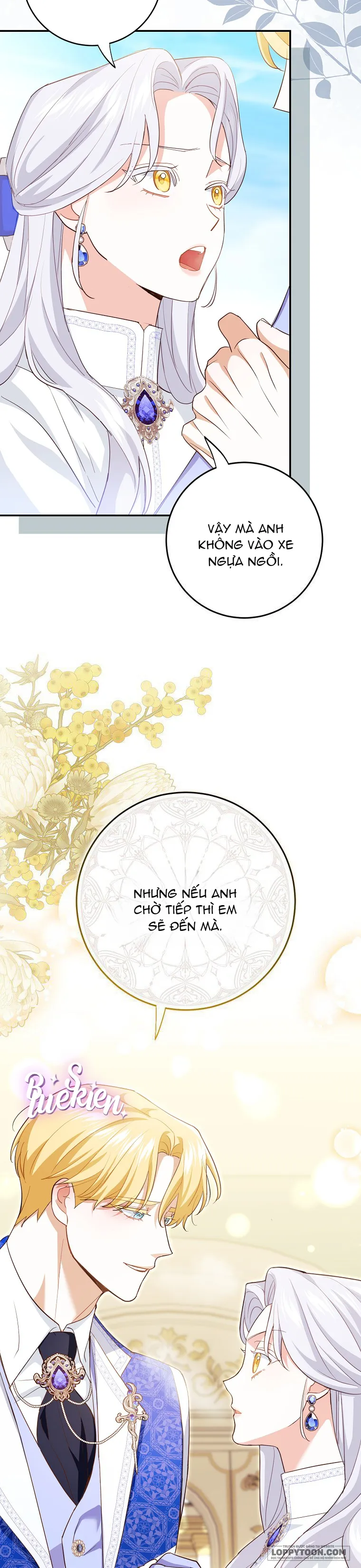 Vị Hôn Phu Phản Diện Cản Trở Con Đường Hoa Của Tôi - Chap 10 - Trang 24
