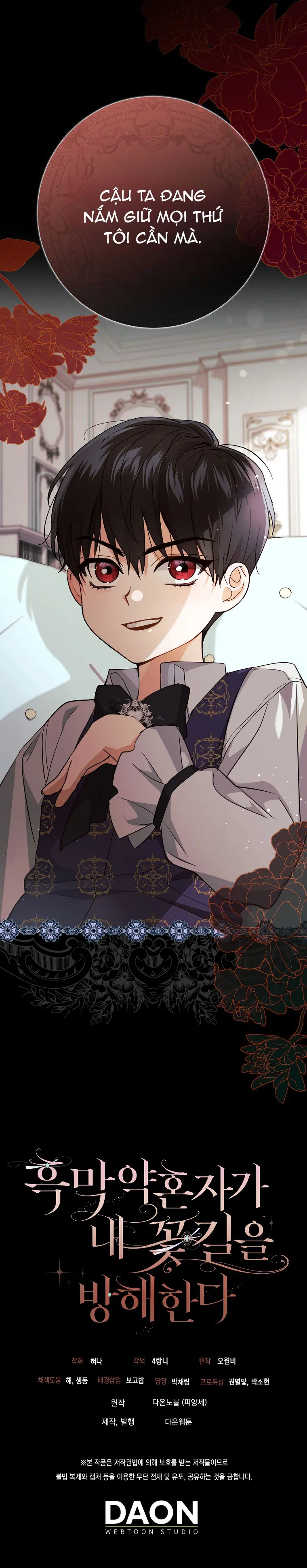 Vị Hôn Phu Phản Diện Cản Trở Con Đường Hoa Của Tôi - Chap 10 - Trang 36