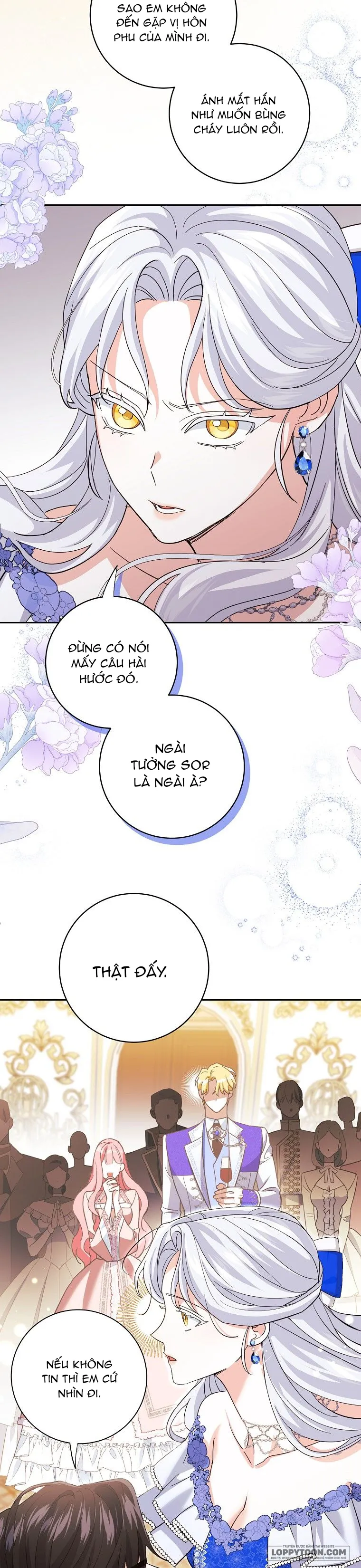 Vị Hôn Phu Phản Diện Cản Trở Con Đường Hoa Của Tôi - Chap 12 - Trang 11