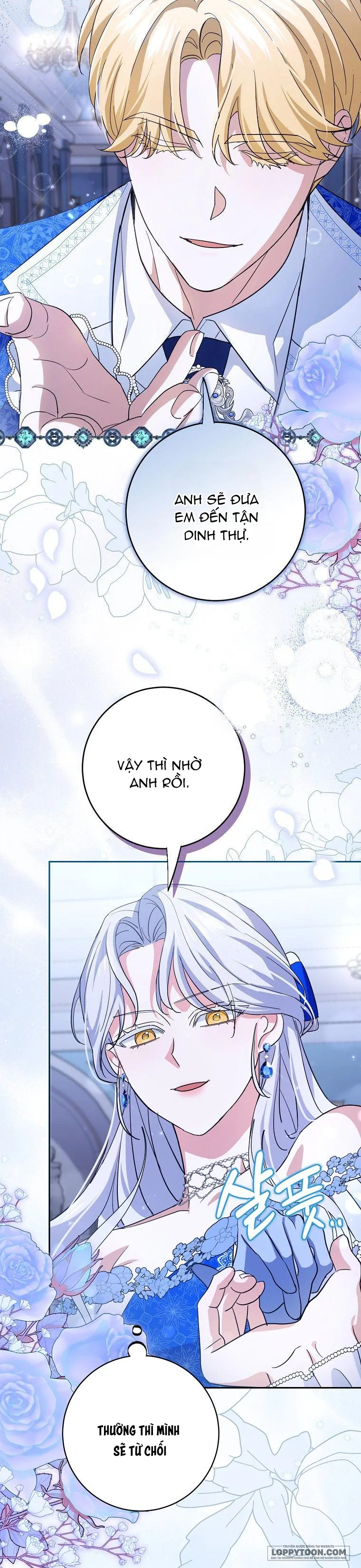 Vị Hôn Phu Phản Diện Cản Trở Con Đường Hoa Của Tôi - Chap 14 - Trang 32