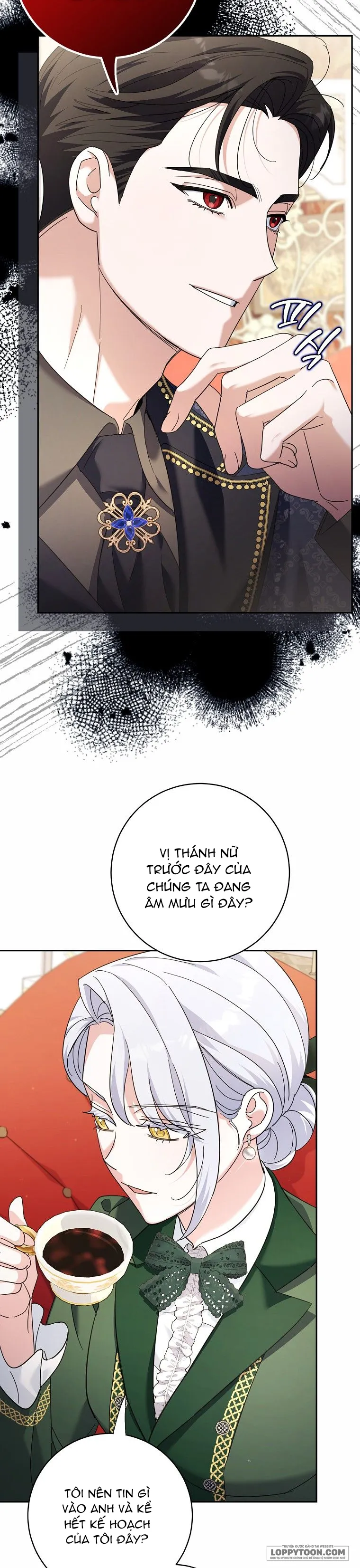 Vị Hôn Phu Phản Diện Cản Trở Con Đường Hoa Của Tôi - Chap 17 - Trang 37
