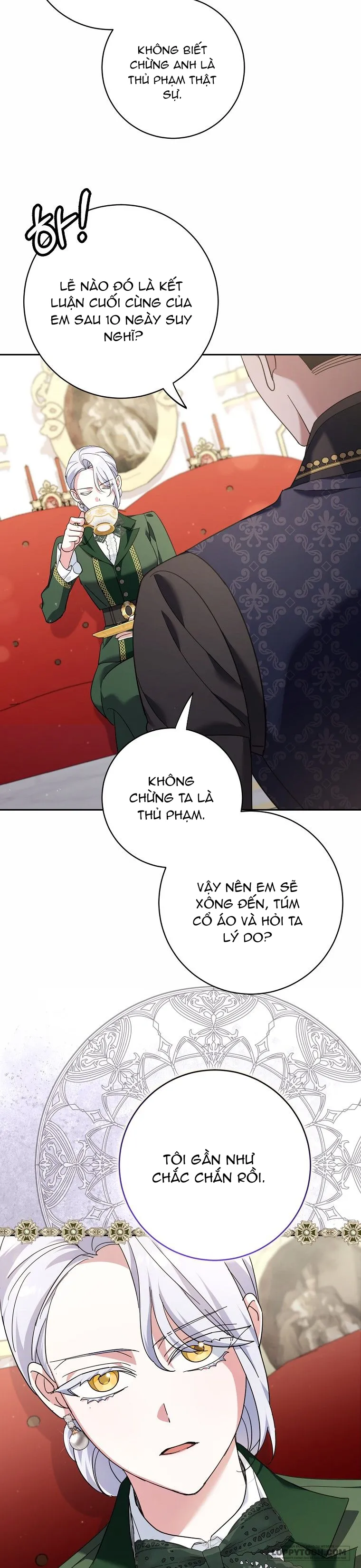 Vị Hôn Phu Phản Diện Cản Trở Con Đường Hoa Của Tôi - Chap 17 - Trang 38