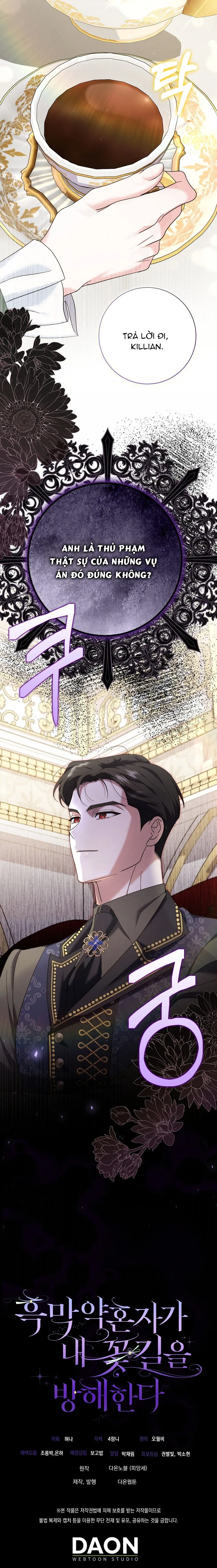 Vị Hôn Phu Phản Diện Cản Trở Con Đường Hoa Của Tôi - Chap 17 - Trang 40
