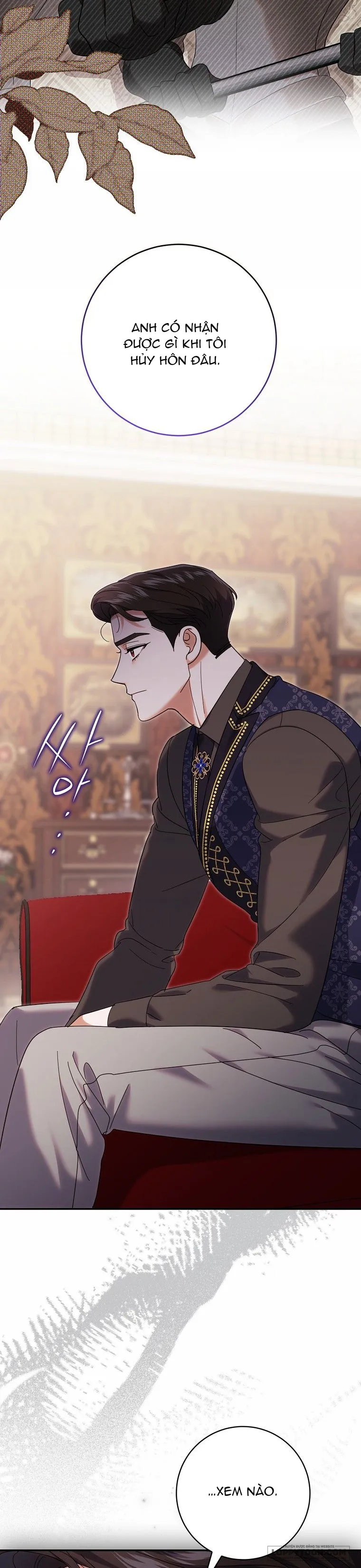 Vị Hôn Phu Phản Diện Cản Trở Con Đường Hoa Của Tôi - Chap 19 - Trang 3