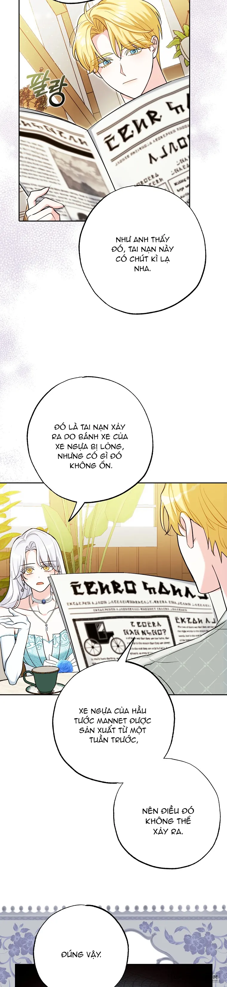 Vị Hôn Phu Phản Diện Cản Trở Con Đường Hoa Của Tôi - Chap 2 - Trang 33