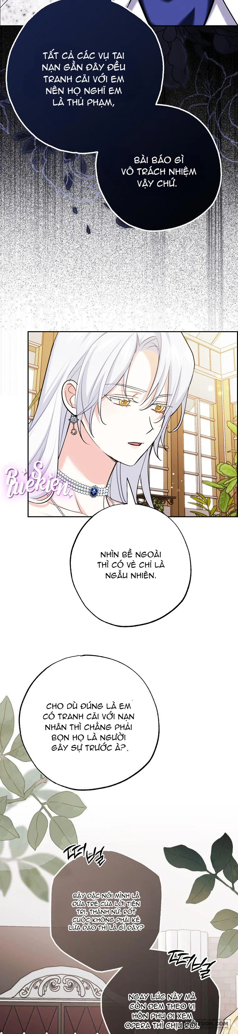 Vị Hôn Phu Phản Diện Cản Trở Con Đường Hoa Của Tôi - Chap 2 - Trang 35