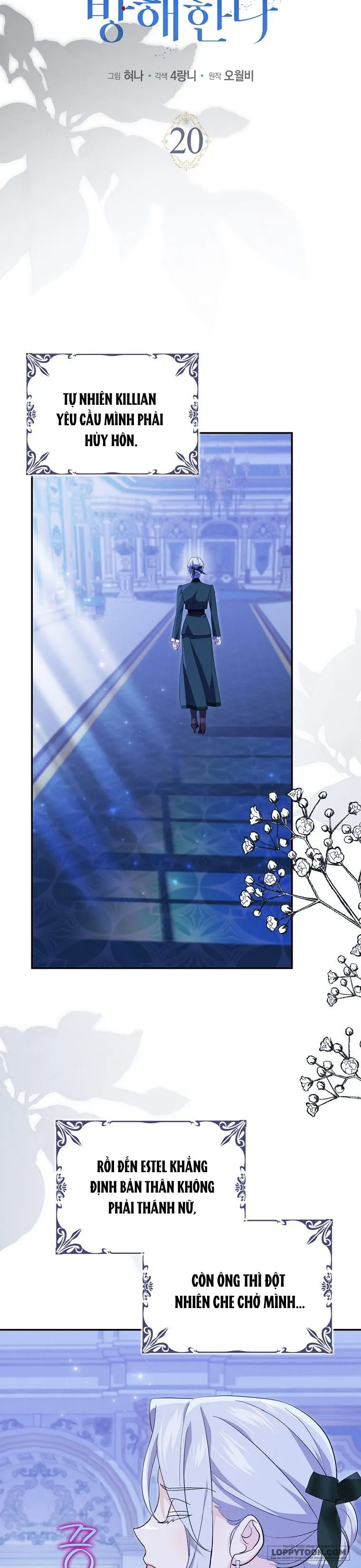 Vị Hôn Phu Phản Diện Cản Trở Con Đường Hoa Của Tôi - Chap 20 - Trang 9