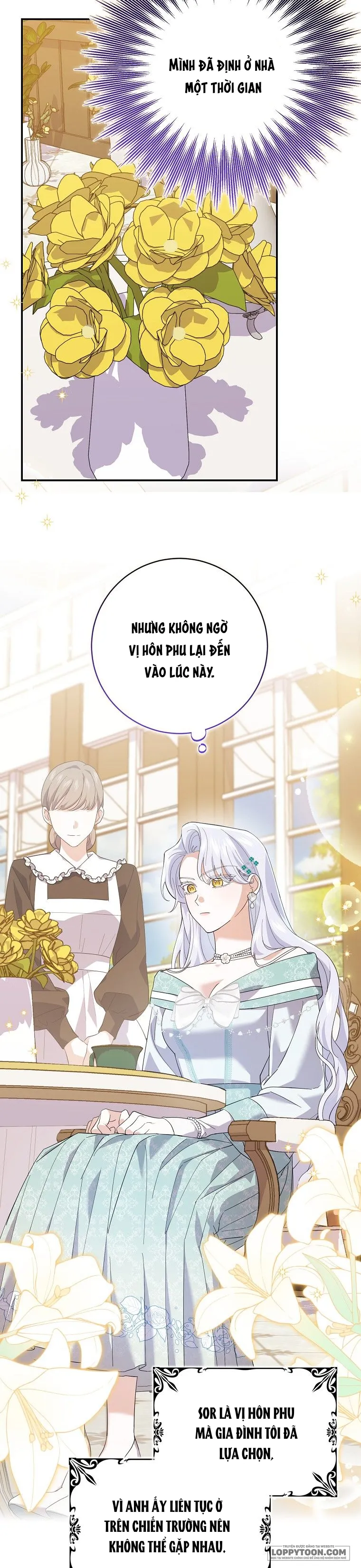 Vị Hôn Phu Phản Diện Cản Trở Con Đường Hoa Của Tôi - Chap 21 - Trang 5