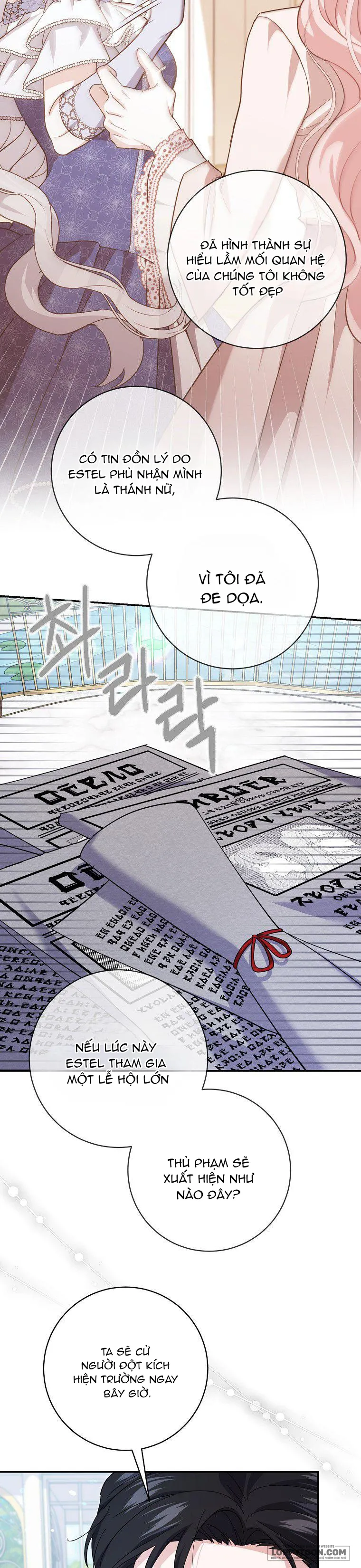 Vị Hôn Phu Phản Diện Cản Trở Con Đường Hoa Của Tôi - Chap 23 - Trang 25
