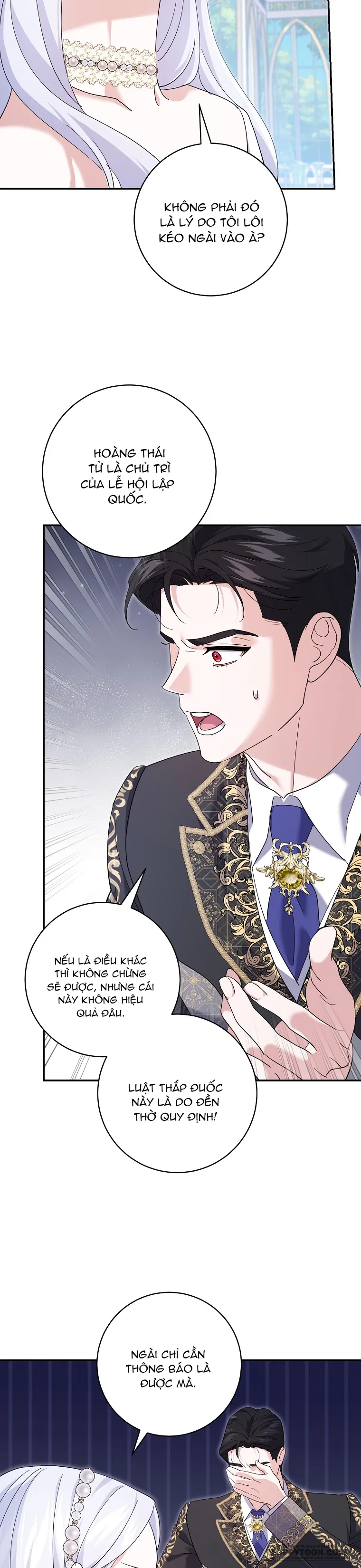 Vị Hôn Phu Phản Diện Cản Trở Con Đường Hoa Của Tôi - Chap 23 - Trang 29