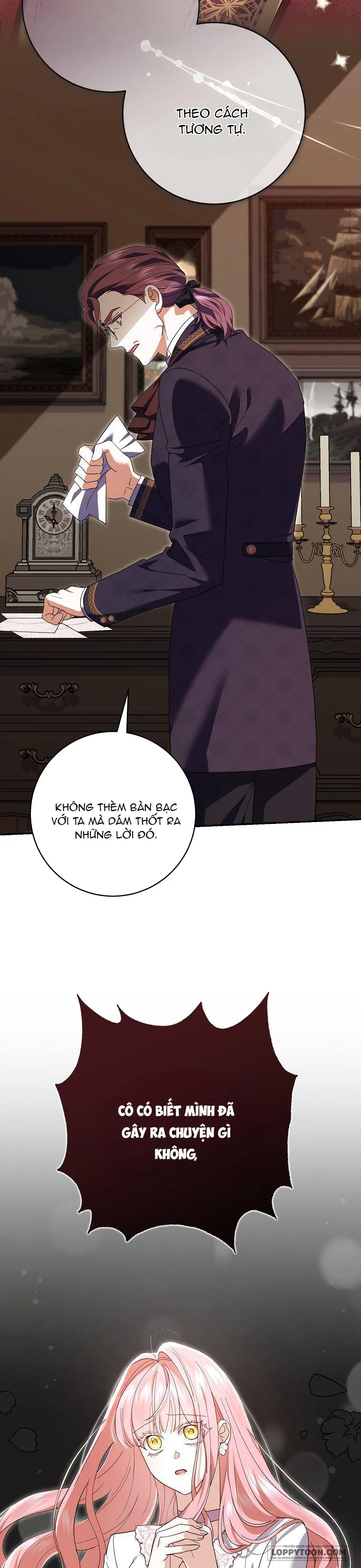Vị Hôn Phu Phản Diện Cản Trở Con Đường Hoa Của Tôi - Chap 24 - Trang 34