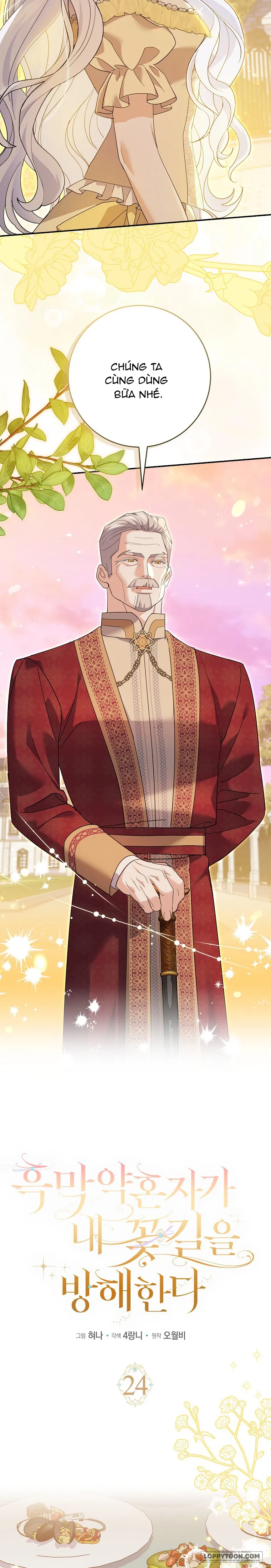 Vị Hôn Phu Phản Diện Cản Trở Con Đường Hoa Của Tôi - Chap 24 - Trang 8