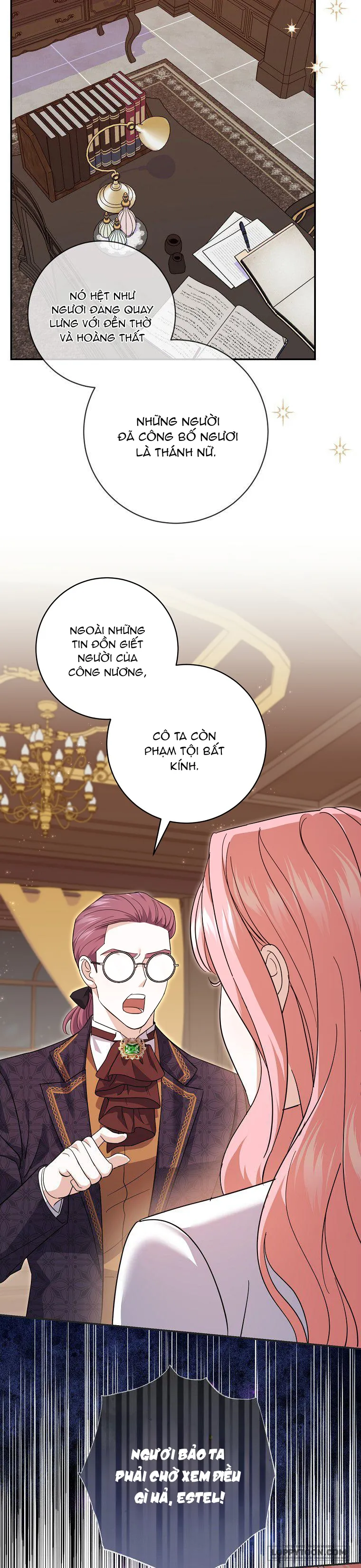 Vị Hôn Phu Phản Diện Cản Trở Con Đường Hoa Của Tôi - Chap 25 - Trang 17
