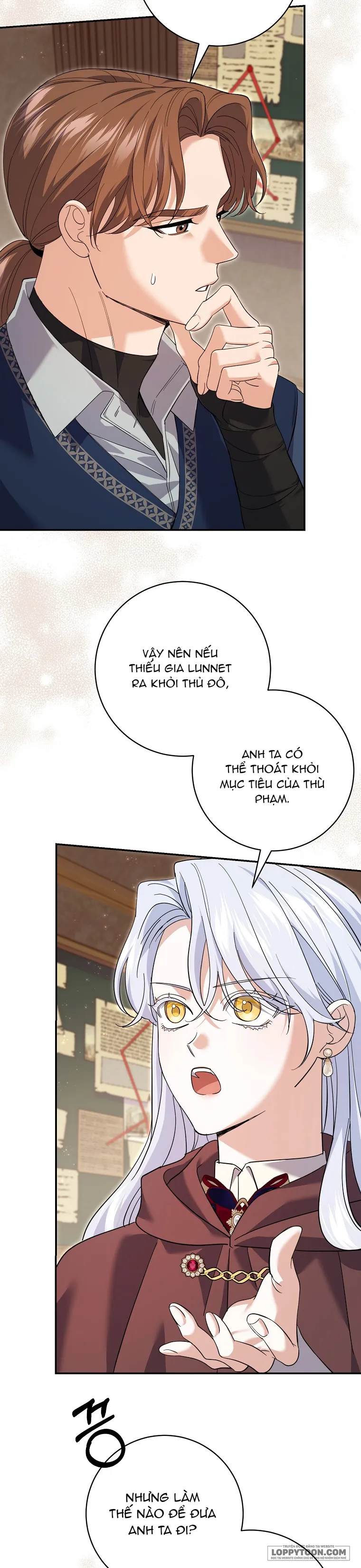 Vị Hôn Phu Phản Diện Cản Trở Con Đường Hoa Của Tôi - Chap 26 - Trang 32
