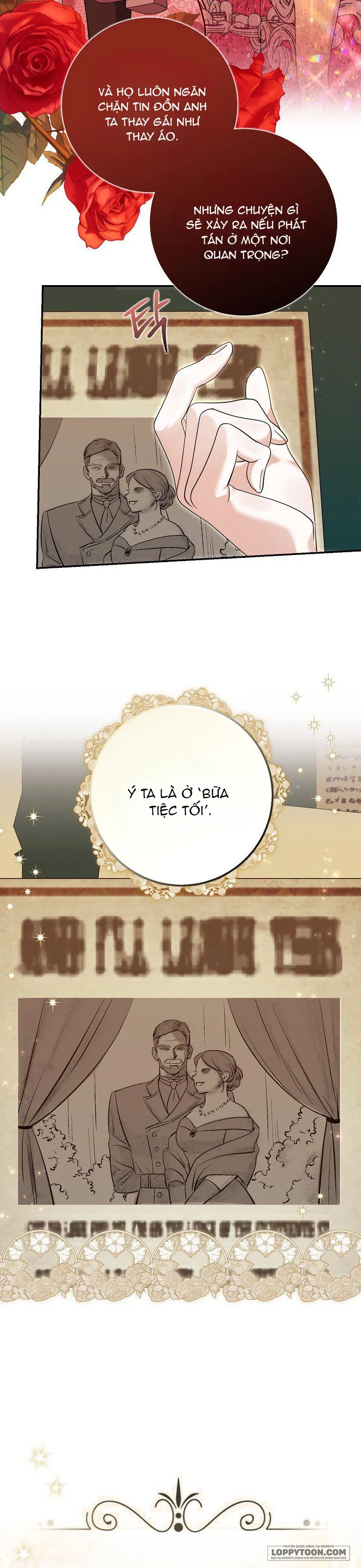 Vị Hôn Phu Phản Diện Cản Trở Con Đường Hoa Của Tôi - Chap 26 - Trang 34