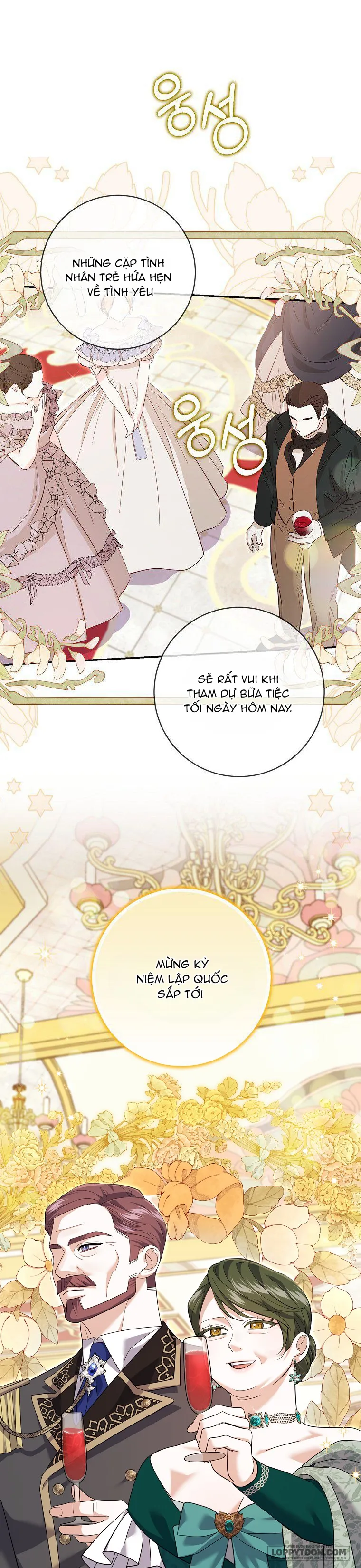 Vị Hôn Phu Phản Diện Cản Trở Con Đường Hoa Của Tôi - Chap 27 - Trang 1