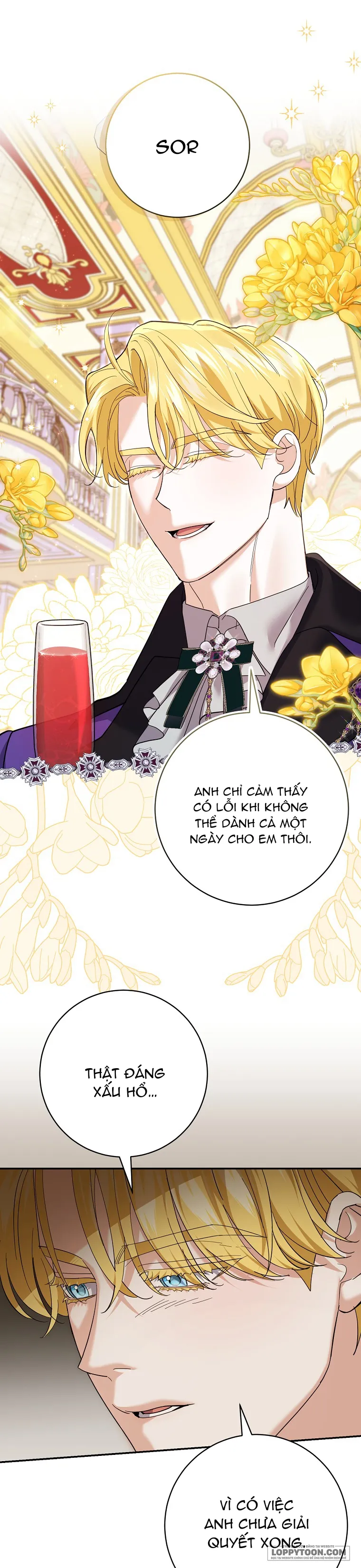 Vị Hôn Phu Phản Diện Cản Trở Con Đường Hoa Của Tôi - Chap 27 - Trang 3