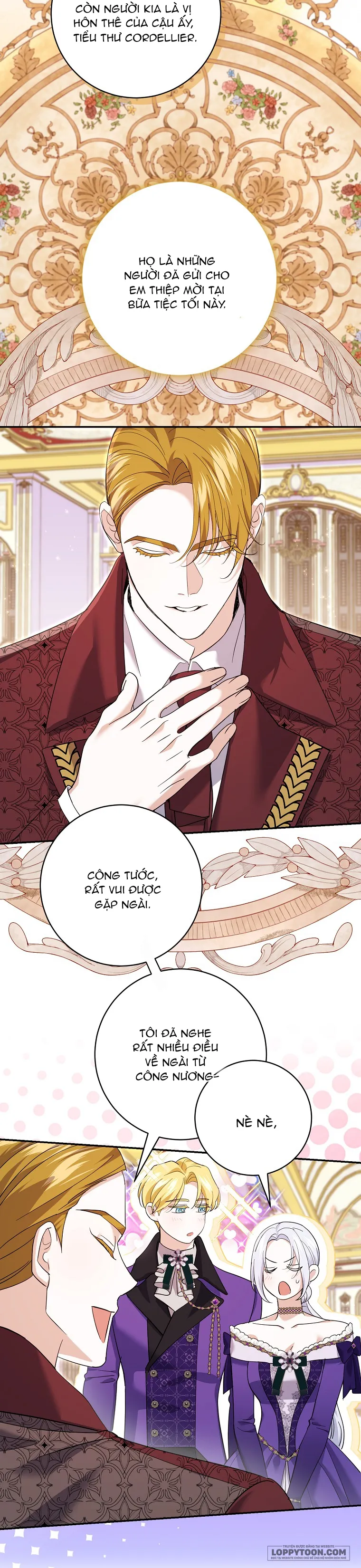 Vị Hôn Phu Phản Diện Cản Trở Con Đường Hoa Của Tôi - Chap 27 - Trang 8